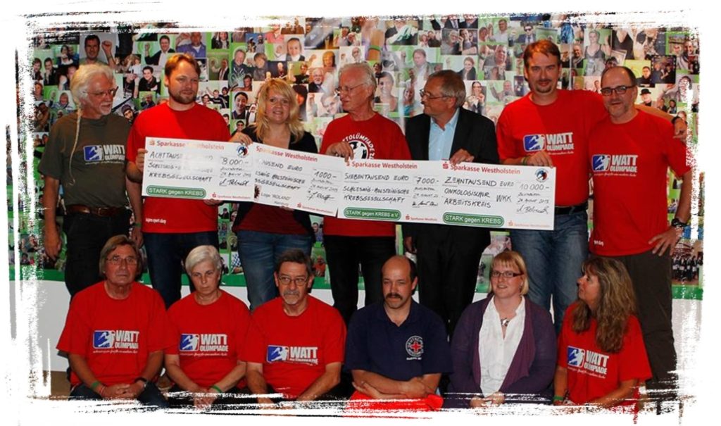 Netzwerk Patientenkompetenz Scheck-Übergabe