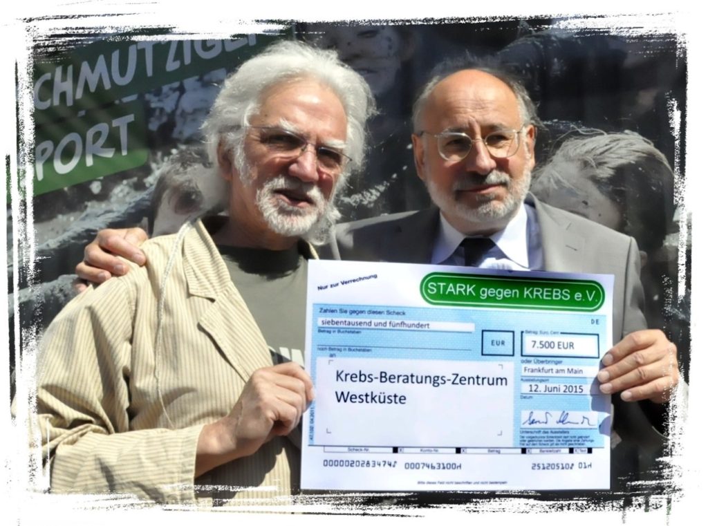 Netzwerk Patientenkompetenz Scheck-Übergabe