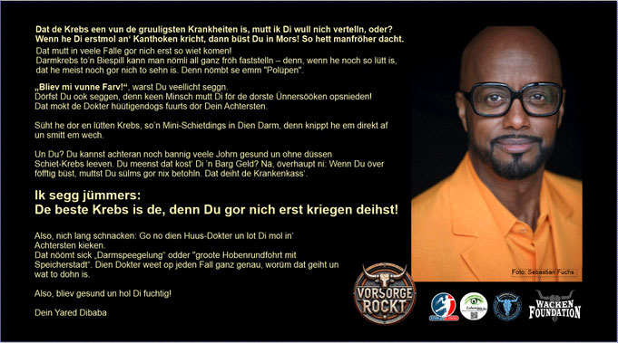 Netzwerk Patientenkompetenz * Botschafter * Yared Dibaba