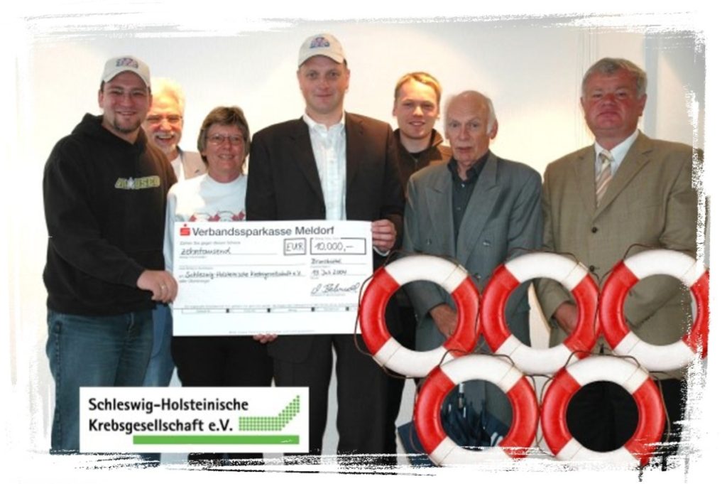 Netzwerk Patientenkompetenz Scheck-Übergabe