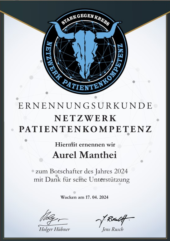 Netzwerk Patientenkompetenz * Aurel Manthei