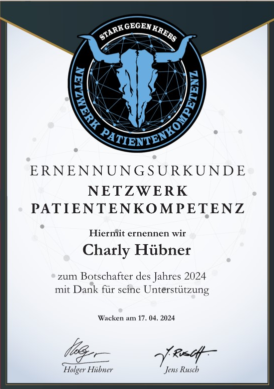 Netzwerk Patientenkompetenz * Charly Hübner