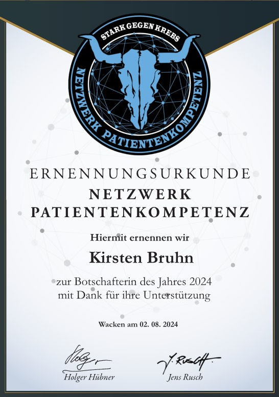 Netzwerk Patientenkompetenz * Kirsten Bruhn