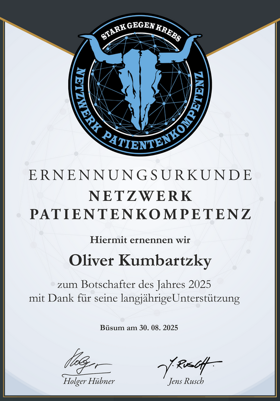 Netzwerk Patientenkompetenz * Oliver Kumbartzky