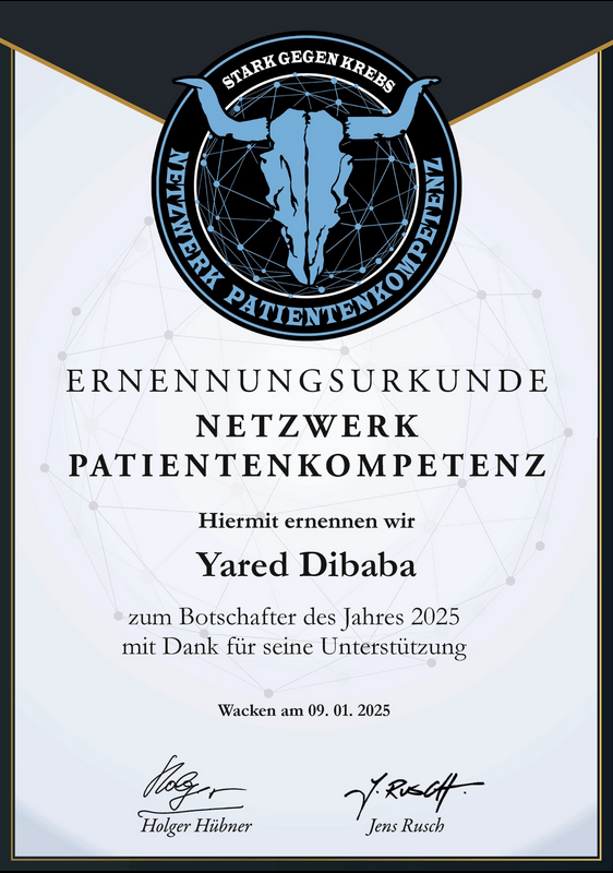 Netzwerk Patientenkompetenz * Yared Dibaba